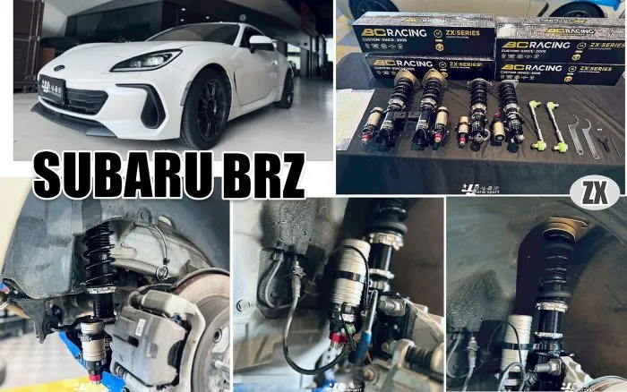 全新 SUBARU 速霸陸 BRZ 2022 22 BC ZX TYPE 3 WAY 30段上拉阻尼調整 避震器