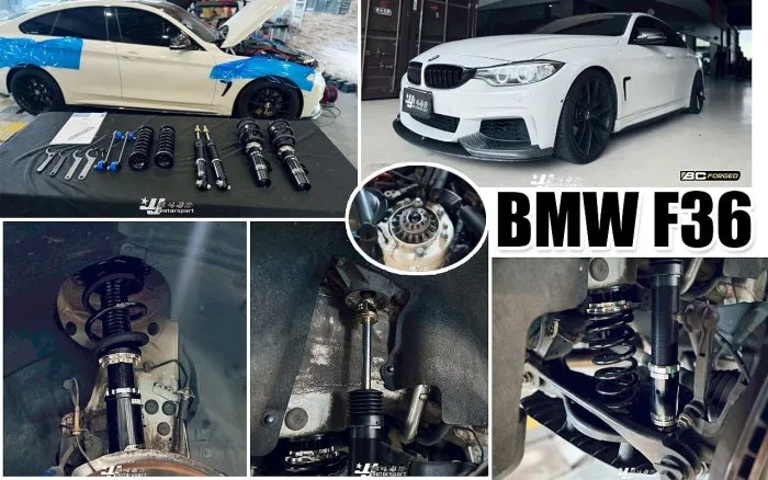 全新 寶馬 BMW F36 435I 4WD BC 避震器 BR 30段阻尼高低軟硬可調 保固18個月