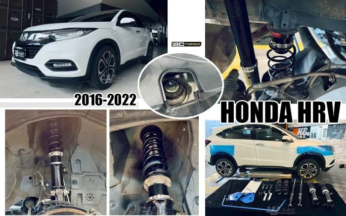 全新 HONDA HRV 2016- 16-22 年 BC 避震器 BR TYPE 30段阻尼 高低軟硬可調