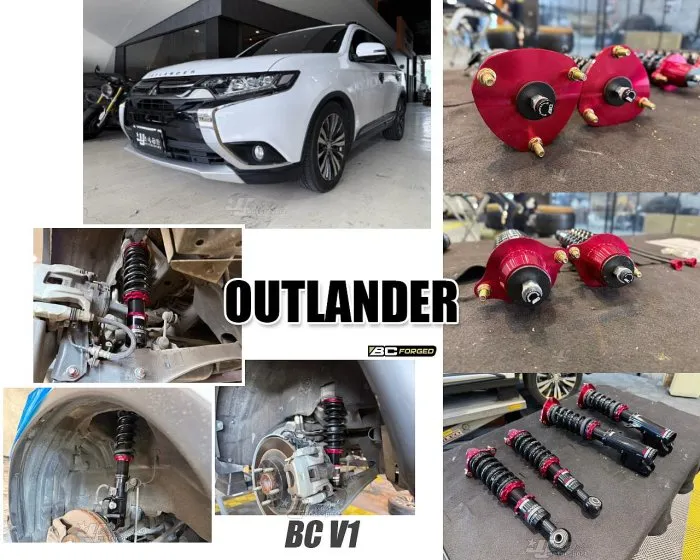 全新 全新 三菱 OUTLANDER BC 避震器 V1 TYPE 30段阻尼高低軟硬可調