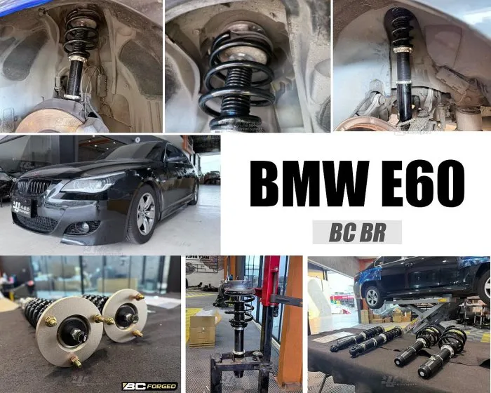 全新 實車 寶馬 BMW E60 BC BR 30段阻尼 高低軟硬 可調式 避震器