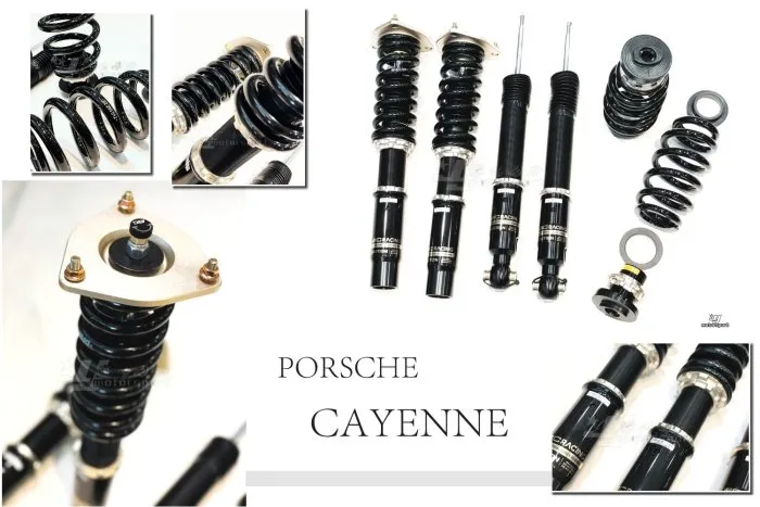 全新 保時捷 CAYENNE 2019- E3 凱燕 BC BR TYPE 30段阻尼 高低軟硬可調 避震
