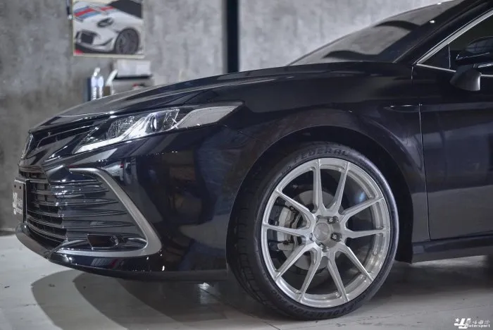 全新 BC FORGED EH172 單片式 1-PIECE 20吋 8.5J ET35 鍛造鋁圈 刷絲 高亮銀 0 直購