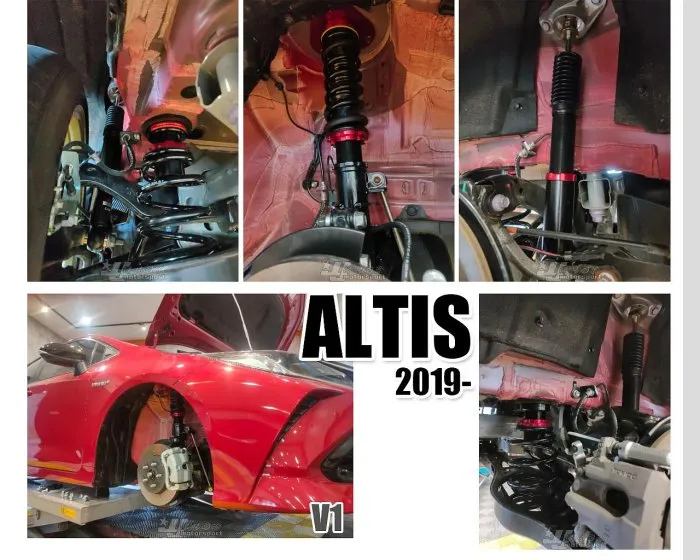 全新 ALTIS 12代 19 20 2019 2020年 BC 避震器 V1 30段阻尼 高低軟硬可調