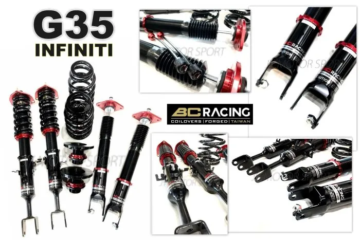 全新 G35 改款前 INFINITI BC V1 DESIGN 30段阻尼 高低軟硬可調 避震器