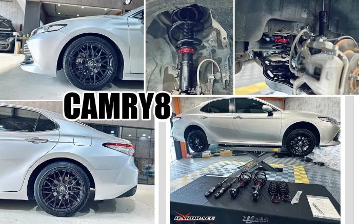 全新 TOYOTA CAMRY 8代 CAMRY8 2020 2021 2022 BC 避震器 V1 TYPE 30段阻尼高低軟硬可調