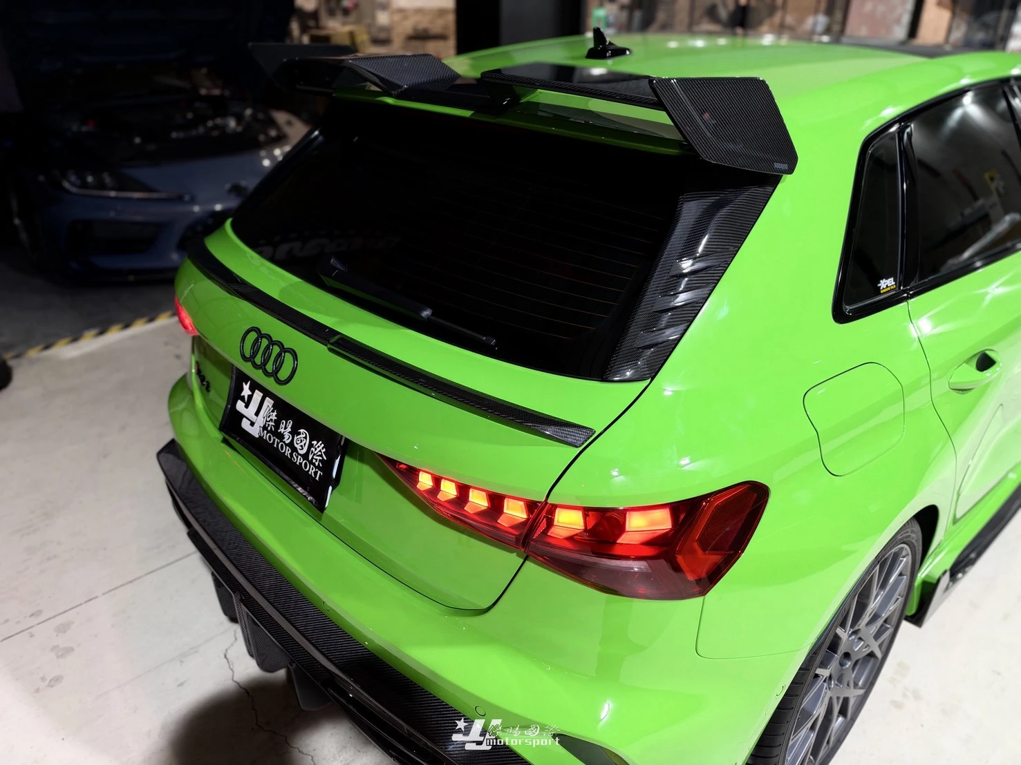 全新 奧迪 Audi RS3 8YA SOOQOO Performance SQ 乾碳 碳纖維 全車套件