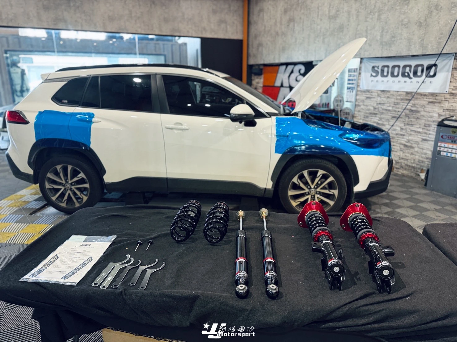 全新 TOYOTA COROLLA CROSS CC BC 避震器 V1 30段阻尼高低軟硬可調 避震