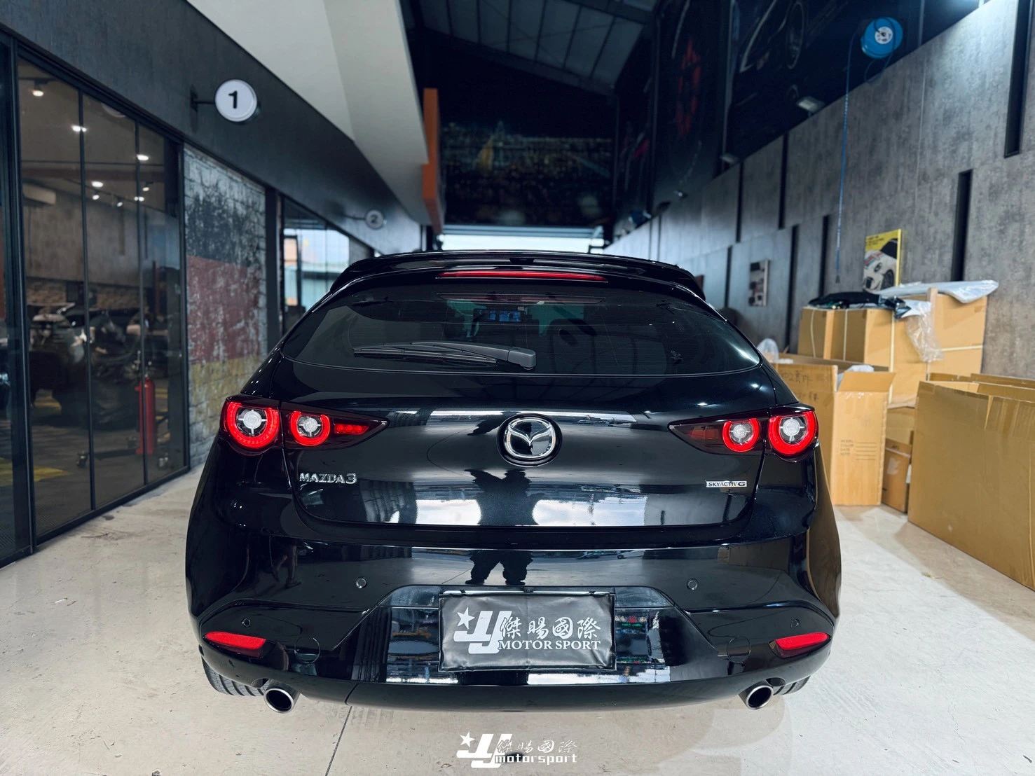 全新 MAZDA3 馬3 2019 2020 19 20 年 5D 5門 MZ 版 尾翼 ABS