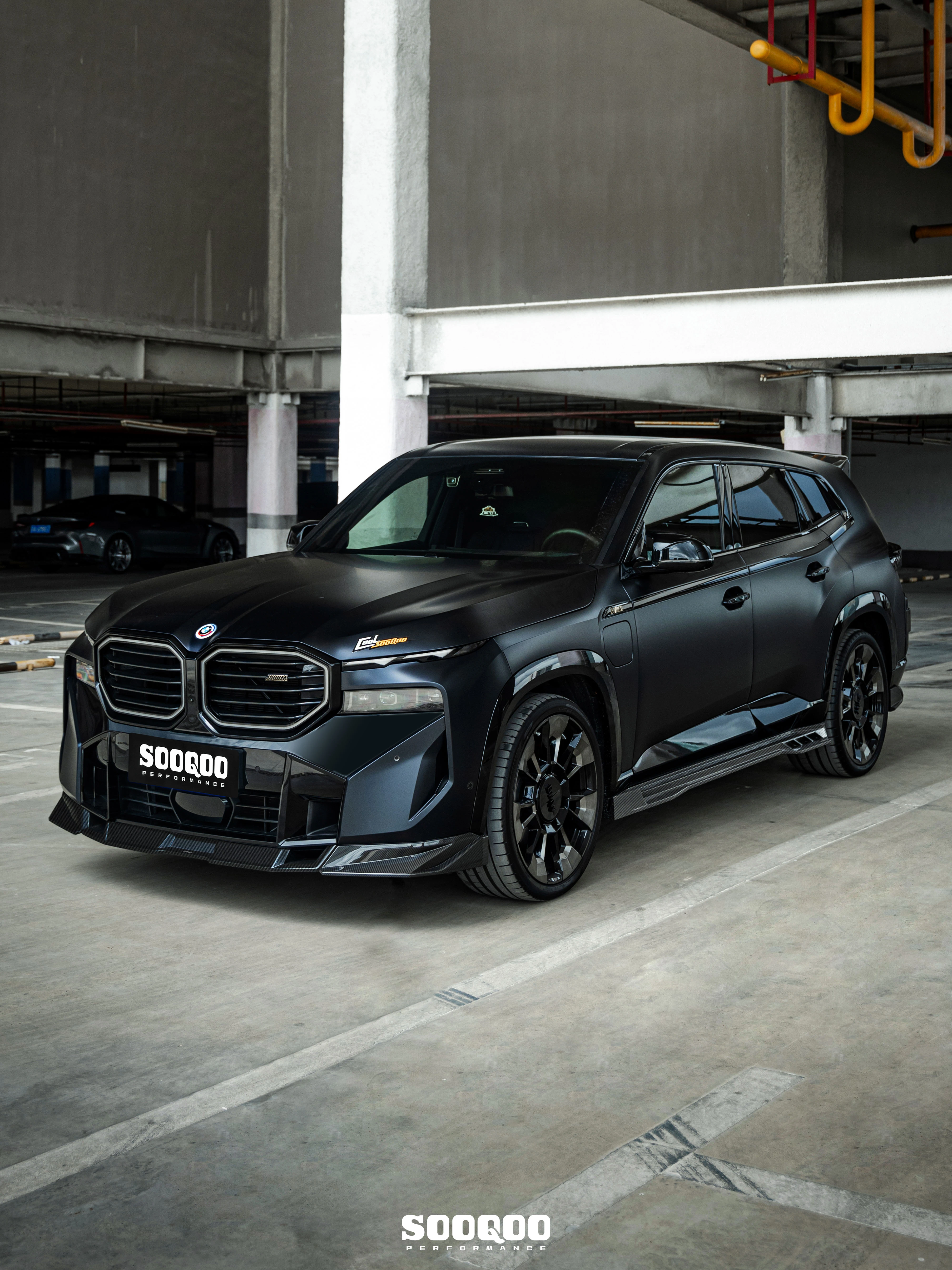 全新 BMW G09 XM SOOQOO SQ 乾式碳纖維 全車套件 前下巴 側裙 後下巴 尾翼