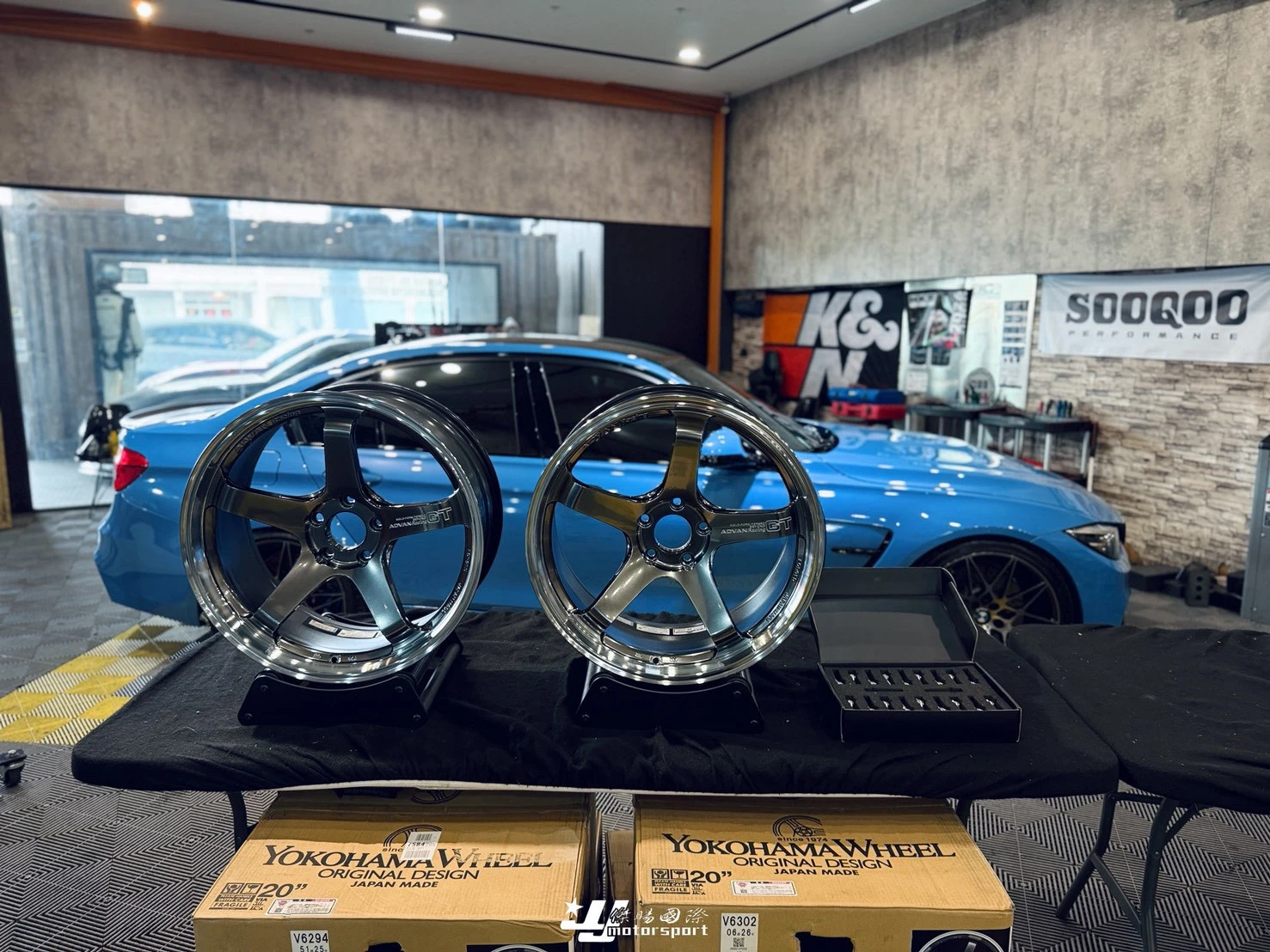 全新 寶馬 BMW F80 M3 M4 升級 升級日本Advan GT 19吋 鍛造 鋁圈 MPB色 輪框