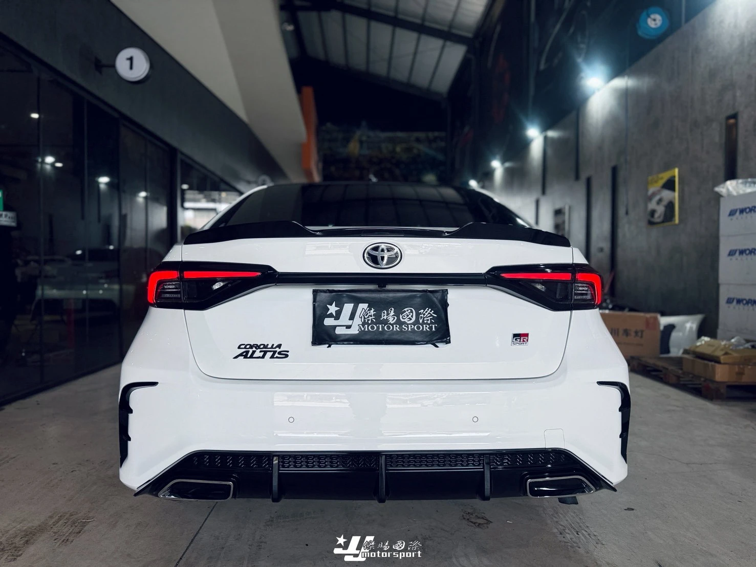小亞車燈改裝＊全新 ALTIS 12代 2020 2021 2022 升級 星耀版 後保桿 後保 含烤漆