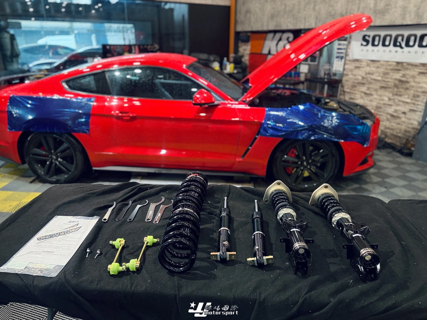 全新 福特 野馬 MUSTANG BC 避震器 BR TYPE 30段阻尼 高低軟硬 可調 多款車系可詢問