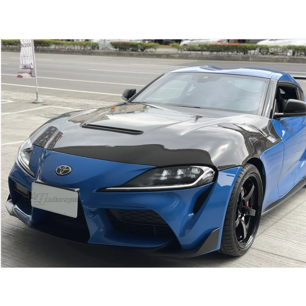 全新 TOYOTA Supra A90 牛魔王 Carbon 碳纖維 單層/雙層 引擎蓋 開孔