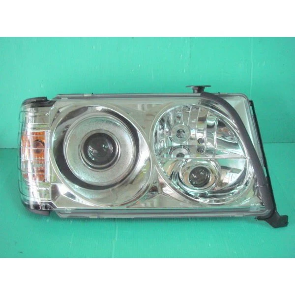 全新實車 賓士 W124 88-92 93-95 年 一體成形 魚眼大燈 有黑框 及 銀框