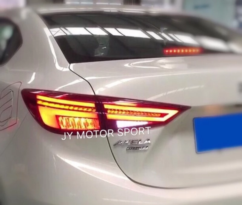 實車 全新 馬自達3 MAZDA3 15 16 17 18 4門 光導式尾燈 流水方向燈 全LED尾燈