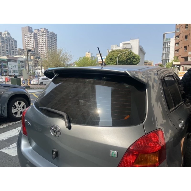 全新 TOYOTA YARIS 06 07 08 09 10 11 12日規 R版 RS 原廠 尾翼 含烤漆