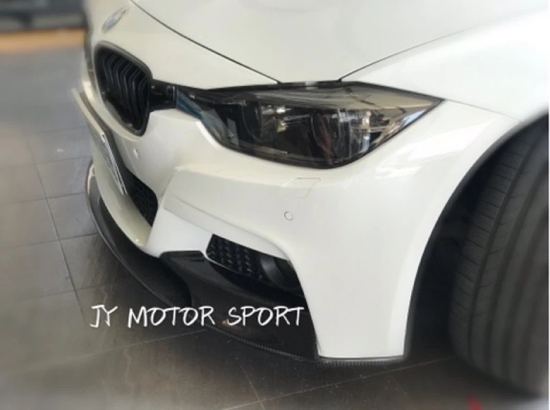 全新 BMW F30 MTECH保桿專用 P版 三片式 卡夢 CARBON 前下巴