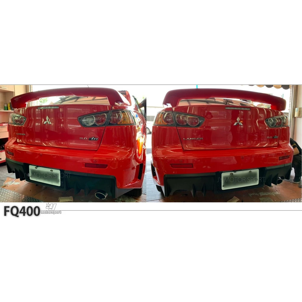 全新 鯊魚頭 LANCER FORTIS 12-15 年 FQ400 FORTIS 後保桿