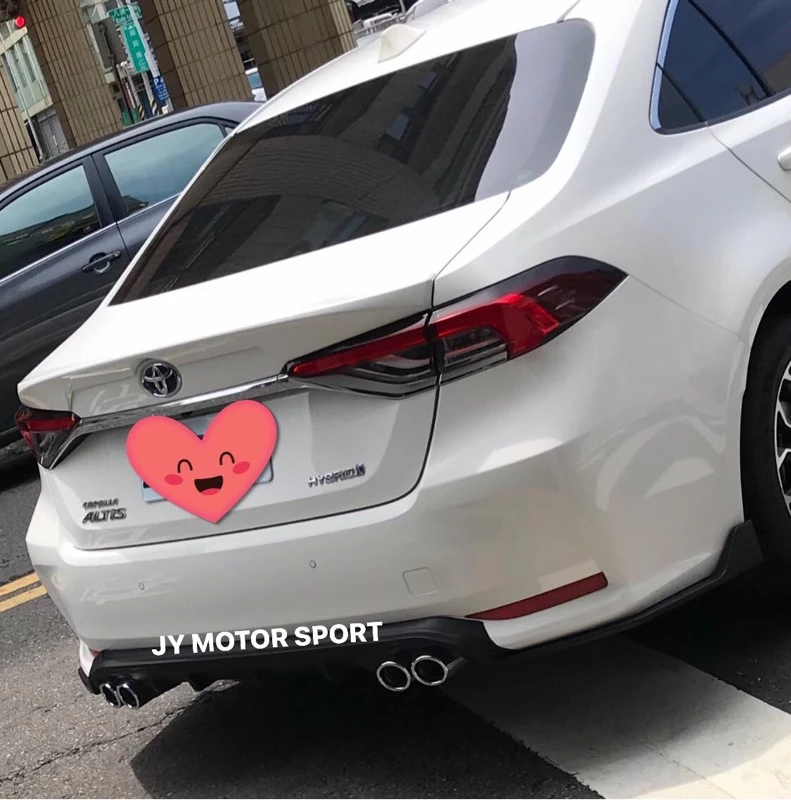 全新 ALTIS 12代 2019 19 20年 運動版 前下巴 後下巴 側裙定風翼 後保側定風翼 全套消光黑