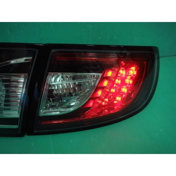 全新 馬3 MAZDA3 05 06 07 08 年 4門 仿10年款式 黑框銀底 LED尾燈 後燈