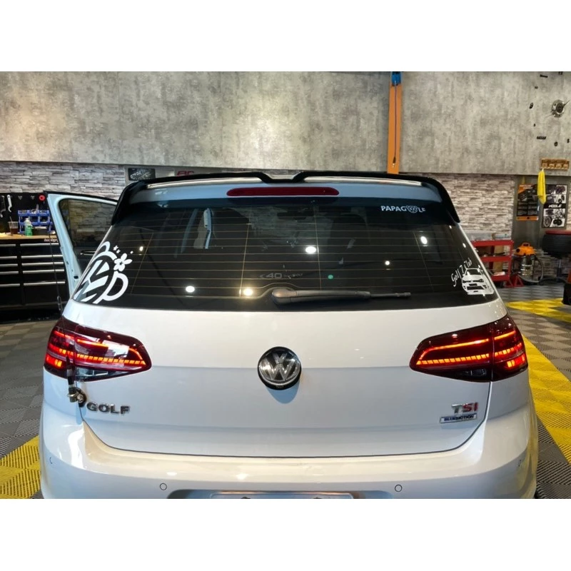 全新 福斯 VW GOLF 7 GOLF 7.5代 升級 紅白 GTI 樣式 LED 光導式 後燈 尾燈