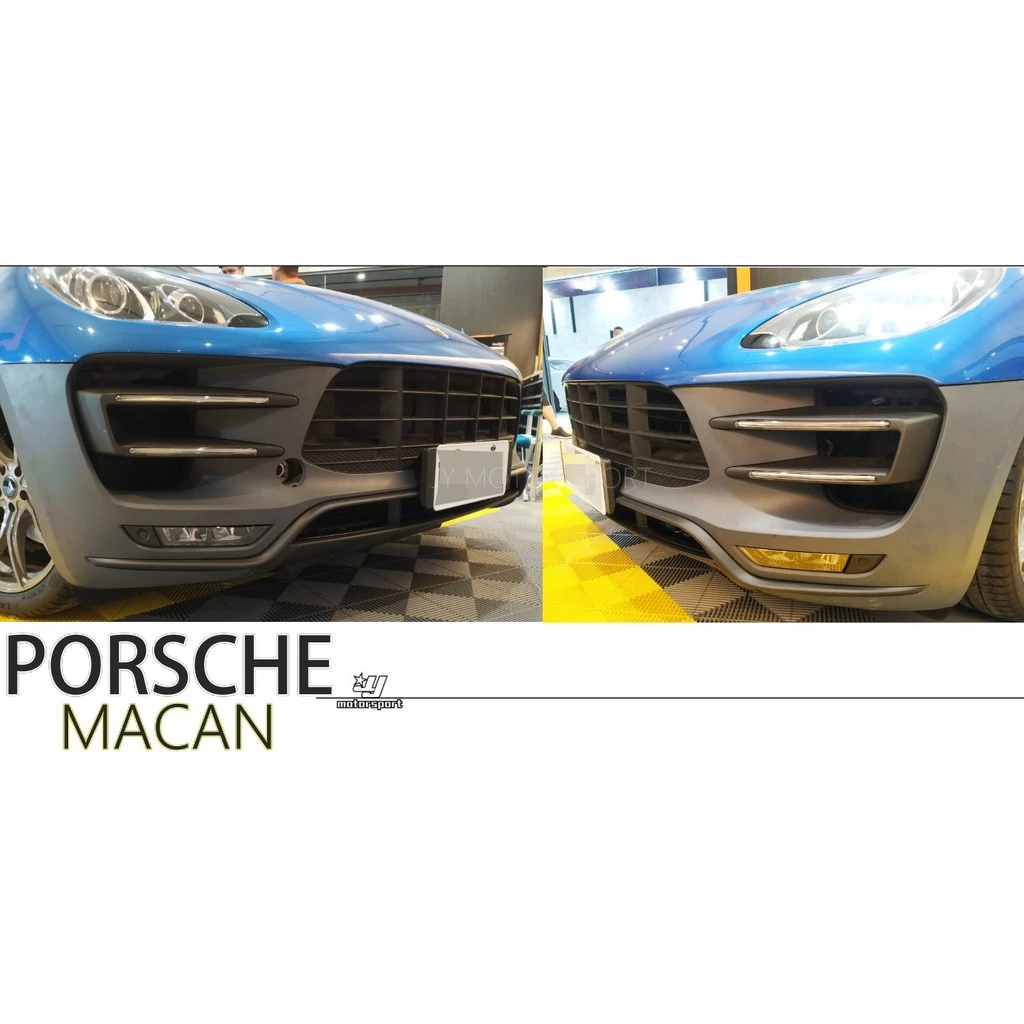 全新 保時捷 PORSCHE MACAN TURBO 前保桿 PP材質 AN工廠製造 台灣製造