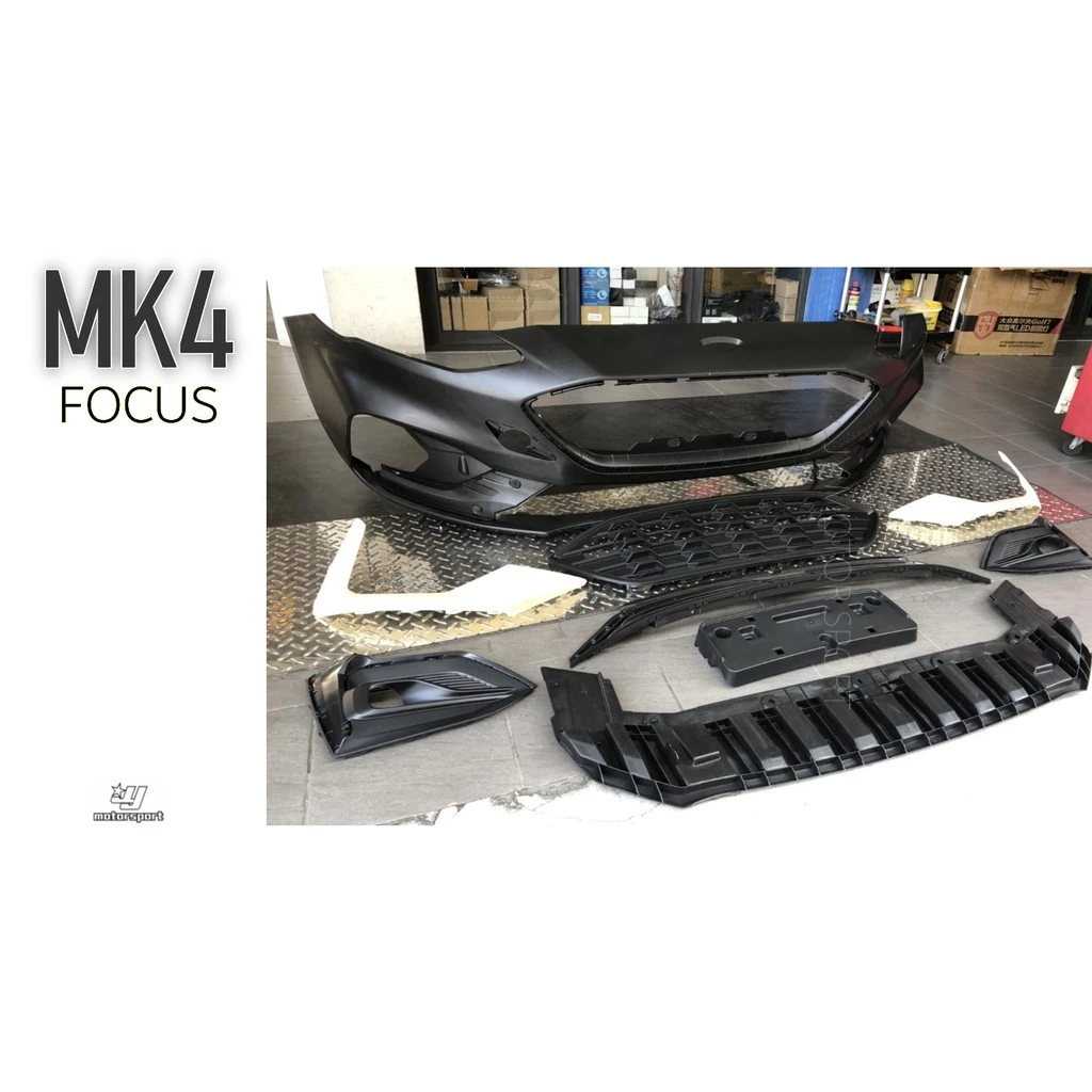 全新 福特 FORD FOCUS MK4 2019年 ST-LINE 前保桿 含烤漆 前大包