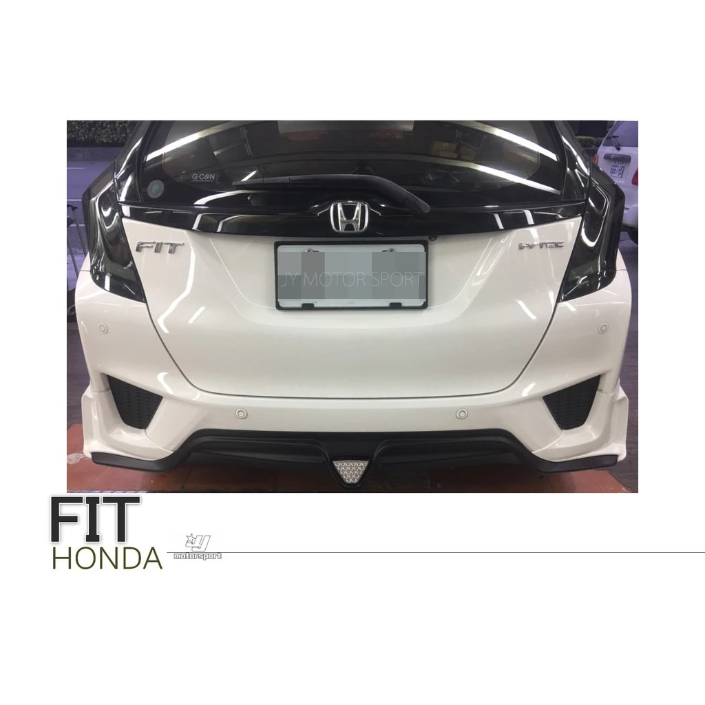全新 HONDA FIT 3代 14 15 16 2014年 MUGEN 無限 後下巴 含烤漆 煞車燈