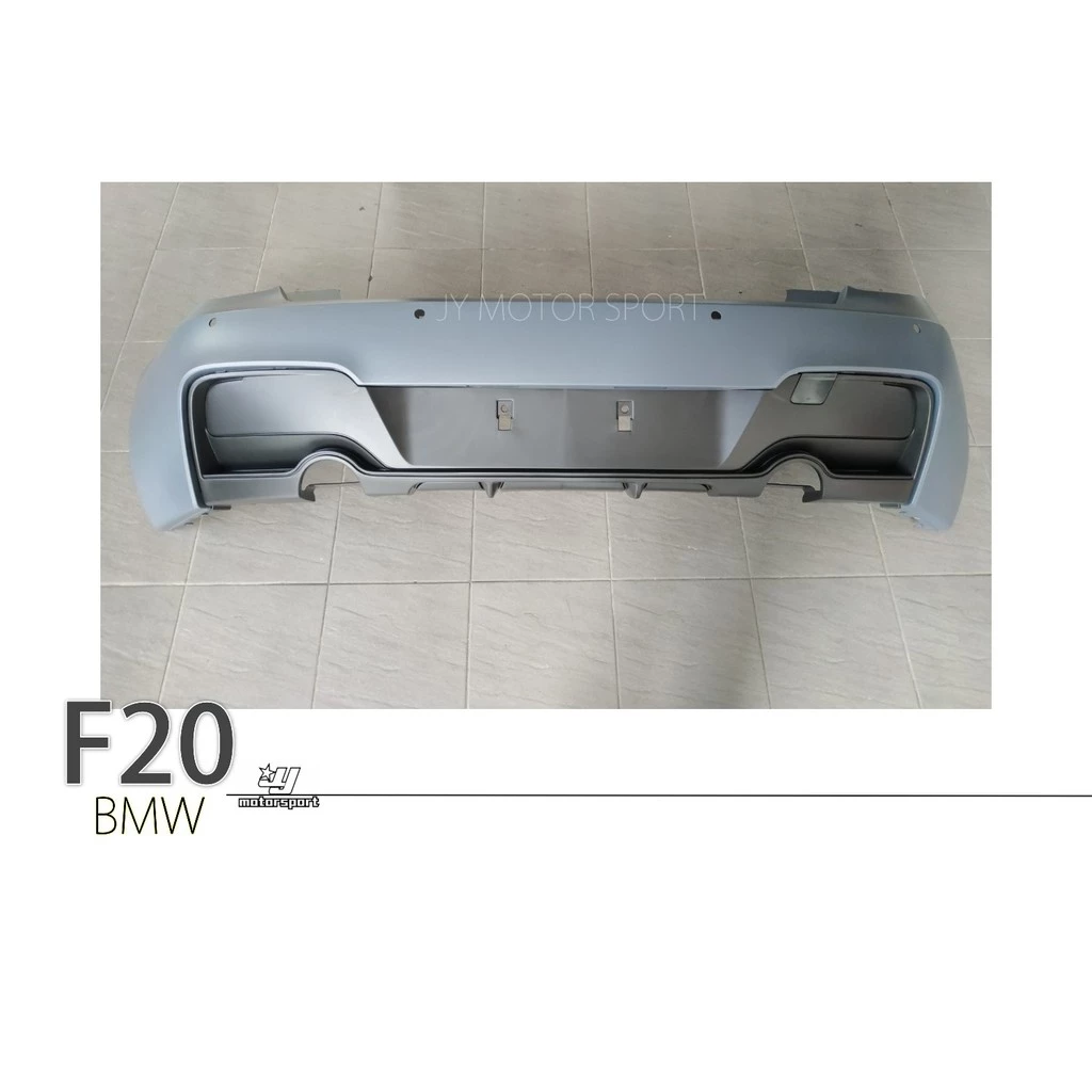 全新 寶馬 BMW F20 前期 M-TECH P牌 雙邊單出 後保桿 後大包