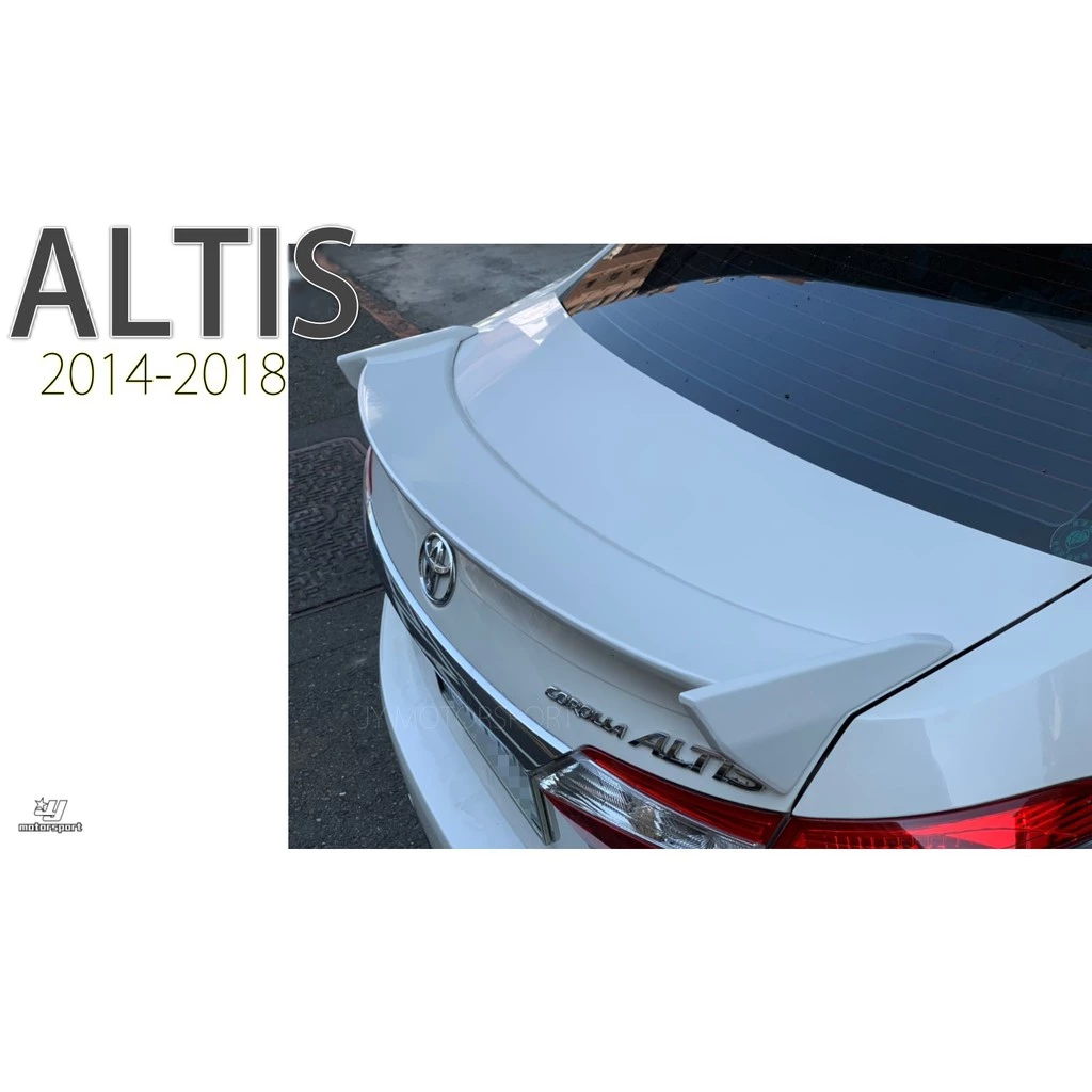 全新 ALTIS 11代 11.5代 14 15 16 17 18 2014 年 TRD 尾翼 擾流 含烤漆