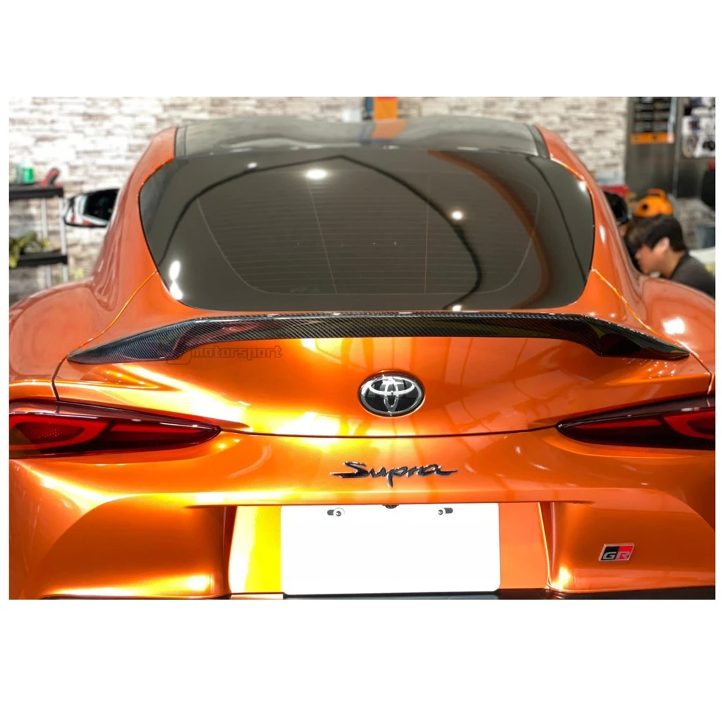 全新 TOYOTA A90 SUPRA 牛魔王 TRD 款 碳纖維 卡夢 CARBON 尾翼