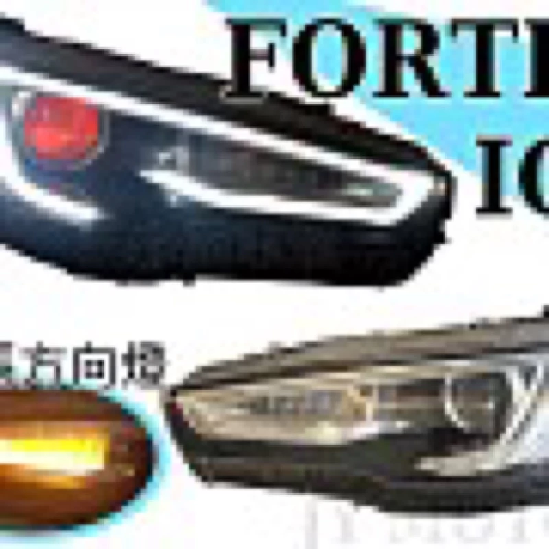 全新 LANCER FORTIS IO 大燈 鯊魚頭 鯨魚 R8 光條魚眼大燈 頭燈 方向燈跑馬