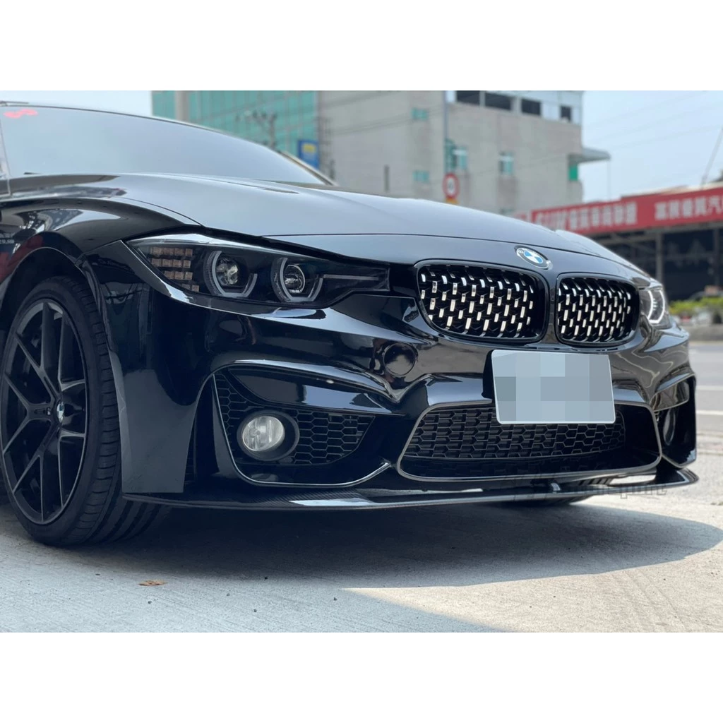 全新 寶馬 BMW F30 F31 改 M3 保桿專用 P款 碳纖維 CARBON 卡夢 前下巴