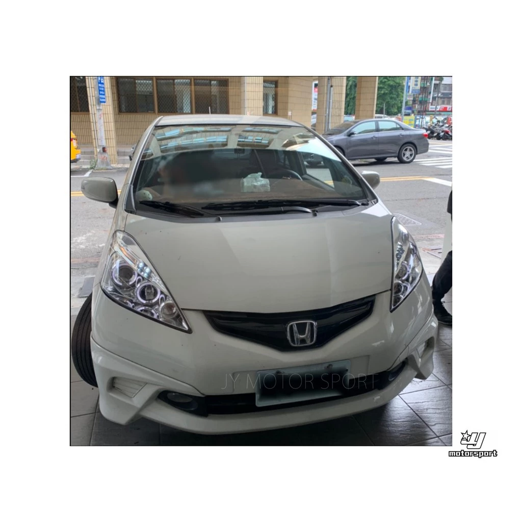 全新 HONDA FIT 2008 2009 2010 08 09 10年 晶鑽 燈眉版 光圈魚眼 大燈