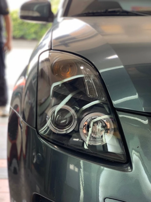 全新 SUZUKI SWIFT 06 07 08 09 年 光圈 黑框 魚眼 頭燈 大燈