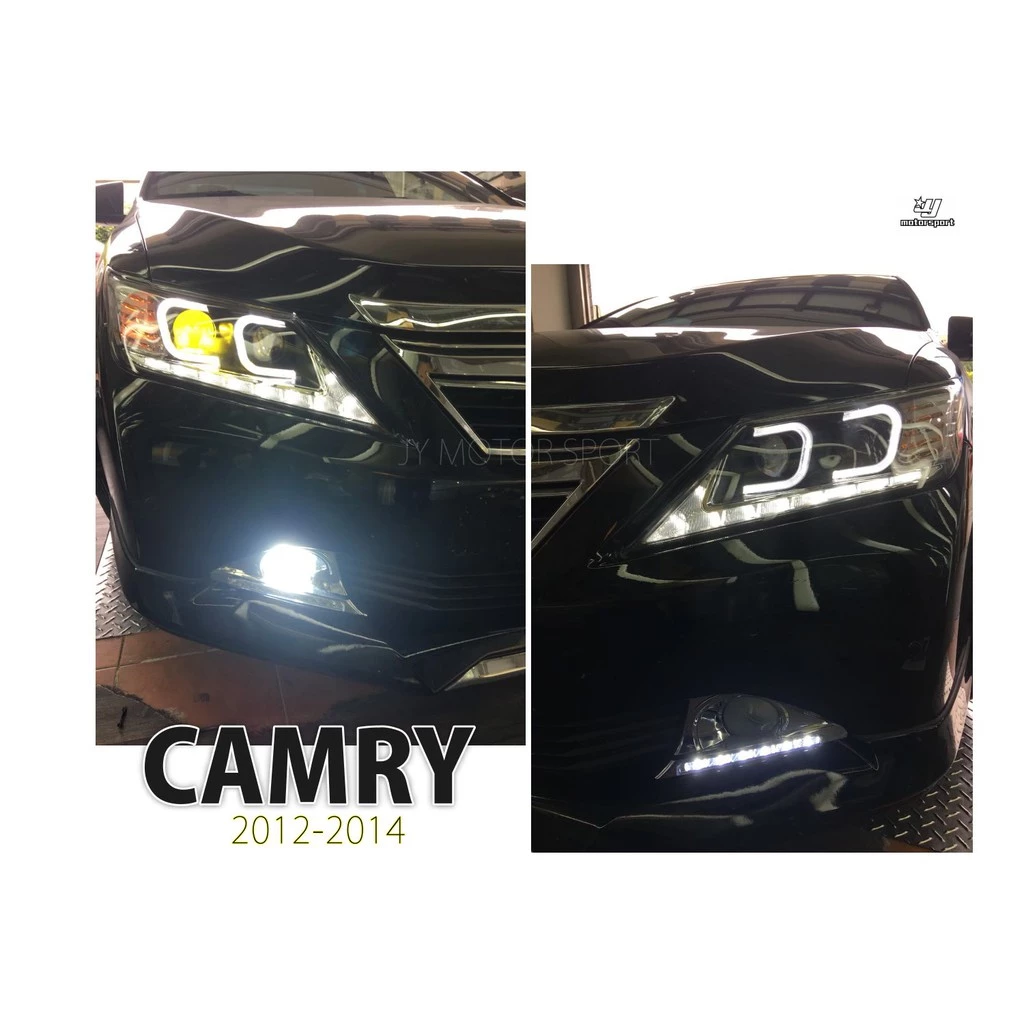 全新 CAMRY 7代 CAMRY7 12 13 14 雙C 導光 R8 LED 燈眉 魚眼 大燈 頭燈