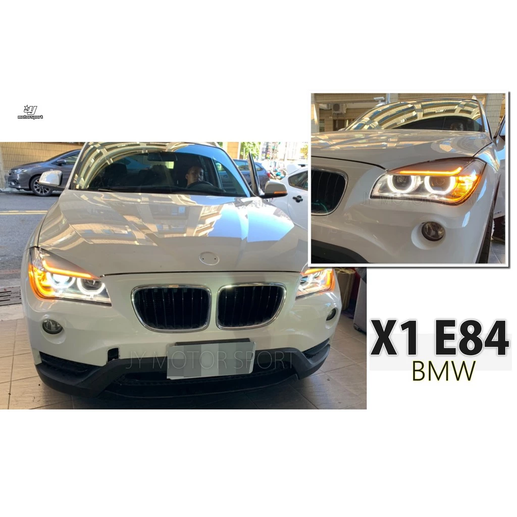 全新 BMW X1 E84 2011-2015 低階升級高階 LED 導光 光圈 魚眼 大燈 美規用 含HID燈管