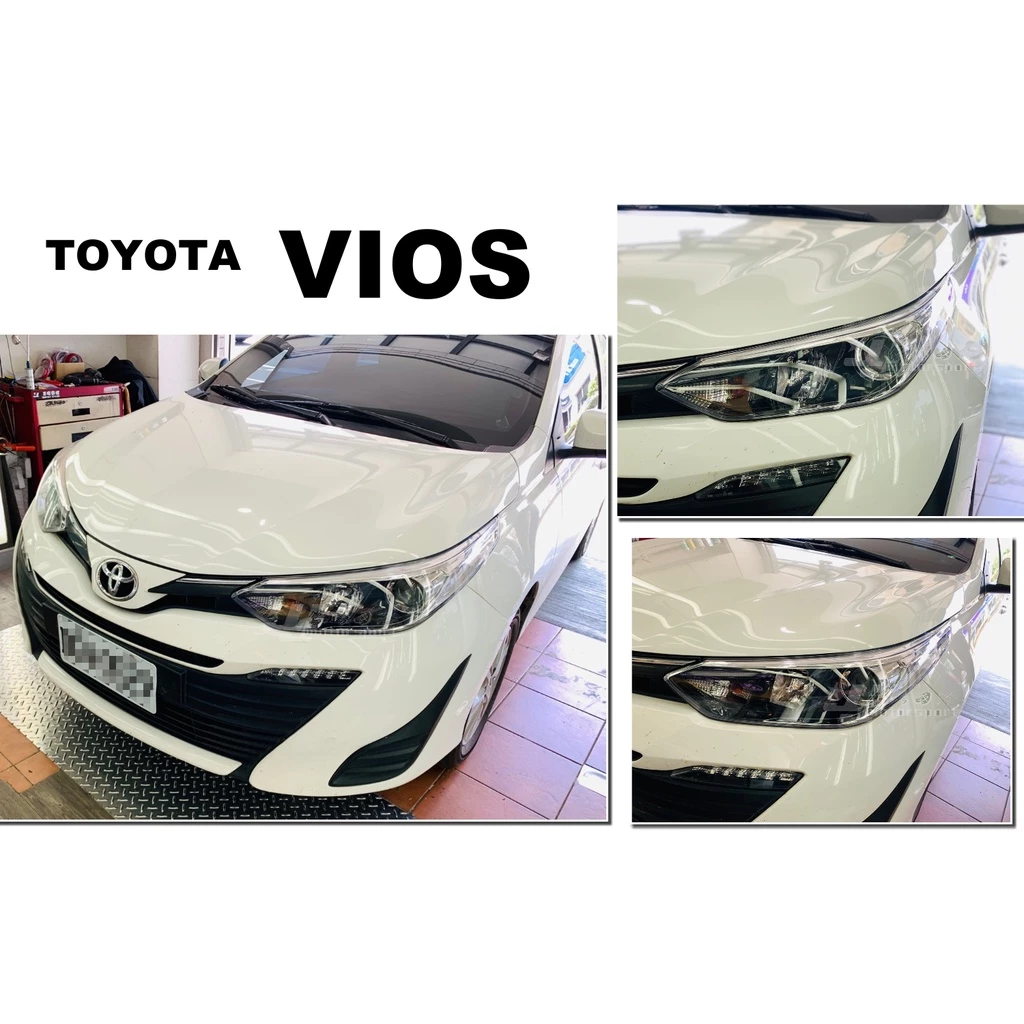 全新 TOYOTA VIOS 18 19 20 21 YARIS 原廠型 黑框 魚眼 大燈 頭燈 單顆價3800