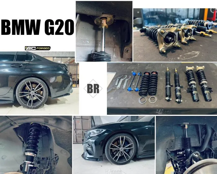 全新 BMW 寶馬 G20 G21 BC BR 避震器 TYPE 30段阻尼高低軟硬可調 實車