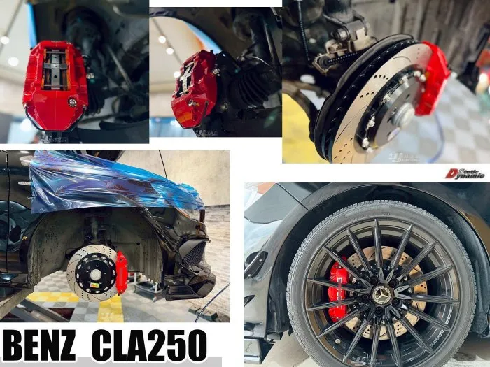 全新 賓士 W177 CLA250 DS RSGT 系列 355MM 煞車盤 線洞 大四活塞 卡鉗 卡鉗組
