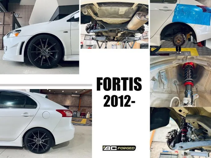 全新 FORTIS SPORTBACK 5門 BC 避震器 V1 TYPE 30段阻尼高低軟硬可調