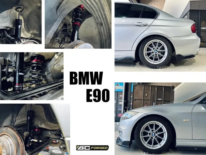 全新 BMW 寶馬 E90 E91 BC V1 避震器 30段阻尼高低軟硬可調 保固18個月 實車