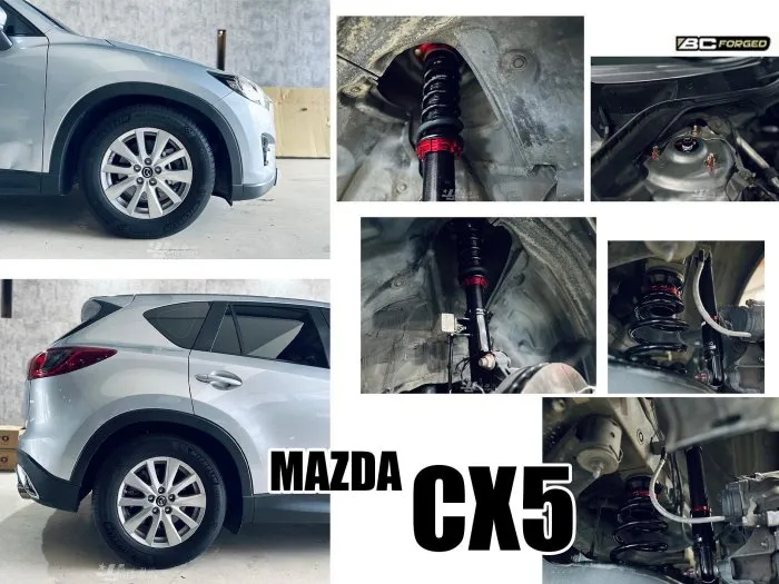 全新 MAZDA CX5 BC V1 30段阻尼 避震器 高低軟硬可調 保固18個月