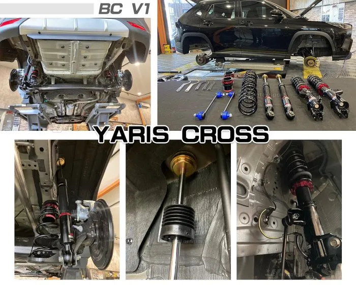 全新 TOYOTA YARIS CROSS BC V1 30段阻尼 高低軟硬可調 避震器 保固18個月