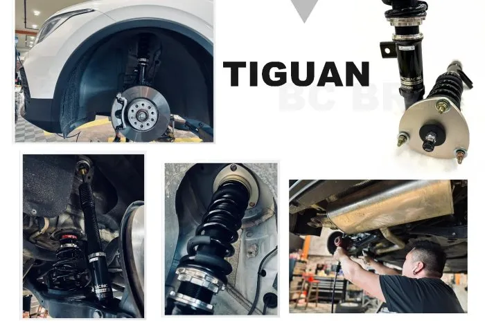 全新 福斯 VW TIGUAN BC BR 避震器 30段阻尼 高低軟硬可調 保固18個月