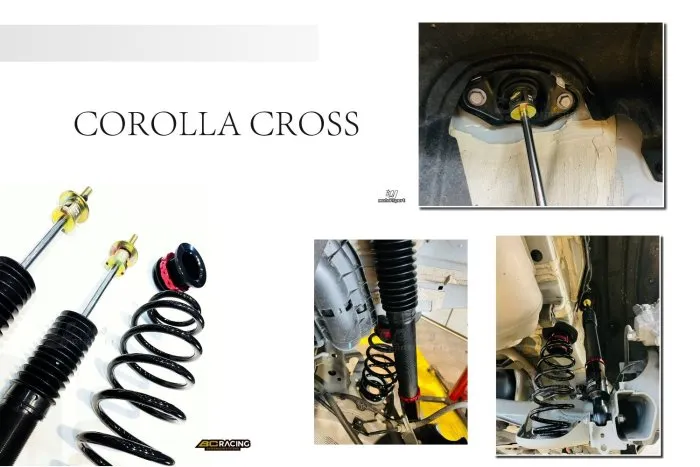 全新 TOYOTA COROLLA CROSS CC BC 避震器 V1 30段阻尼高低軟硬可調 避震