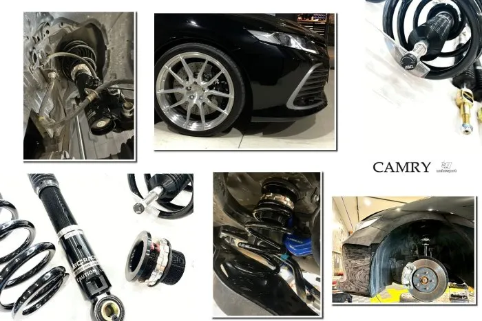 全新 CAMRY 17 18 19 20 21 BC BR TYPE 30段阻尼 高低軟硬可調 避震器