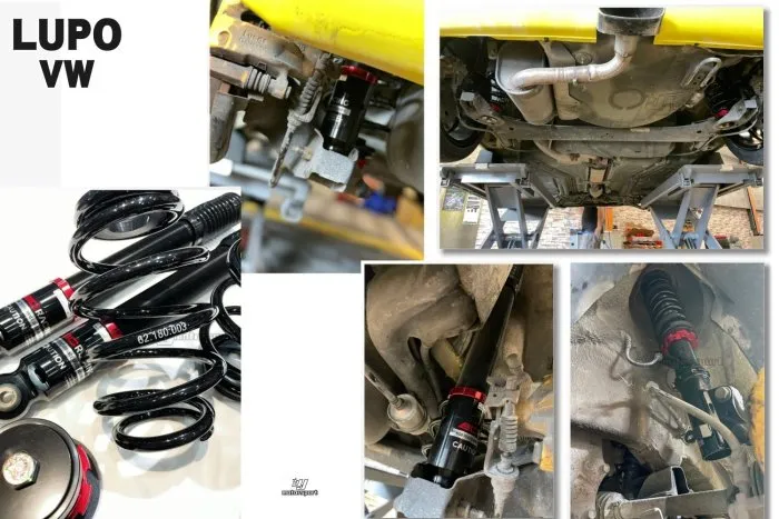 全新 VW LUPO 高品質 BC 避震器 V1 DESIGN 30段阻尼 高低軟硬 可調
