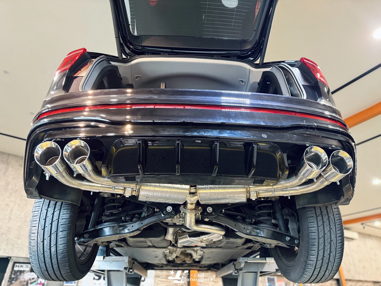 全新 福斯 VW TIGUAN 地瓜 2021- R包專用 升級 VVS 排氣管 中尾段 + 遙控閥門 排氣管
